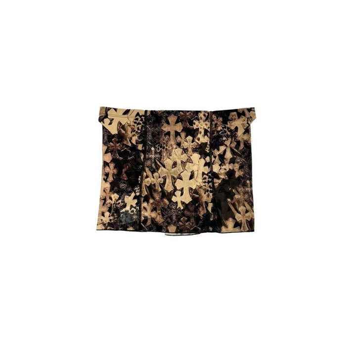 Chrome Hearts All Over Cross Printed Tube Top - SHENGLI ROAD MARKET