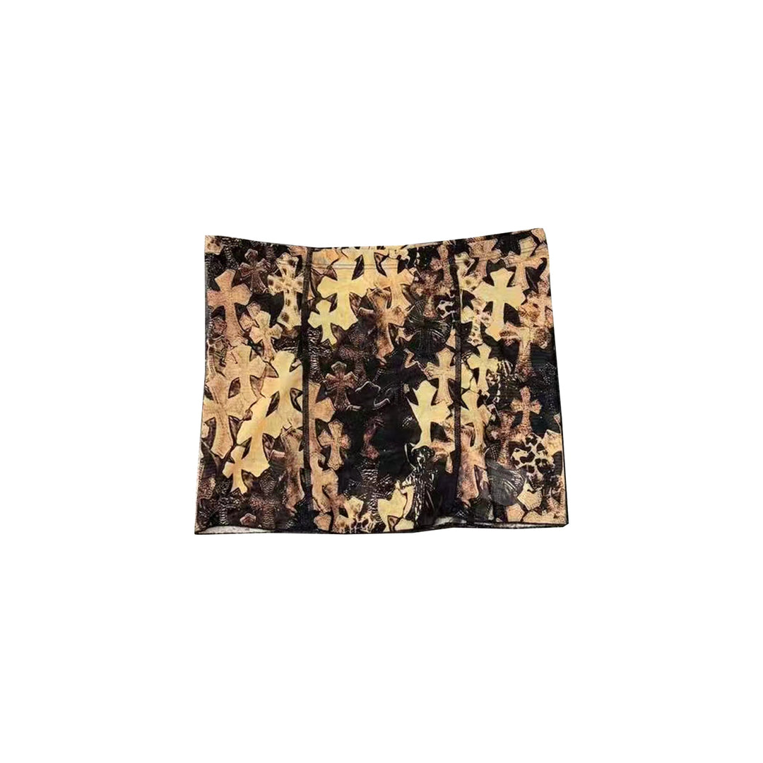 Chrome Hearts All Over Cross Printed Tube Top - SHENGLI ROAD MARKET