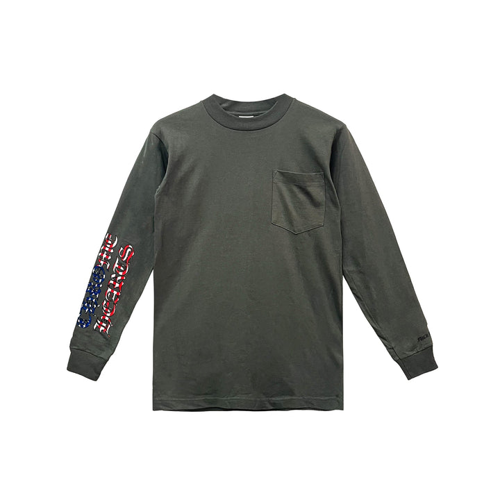 Chrome Hearts Archive Scroll Script Long Sleeve T-Shirt - SHENGLI ROAD MARKET