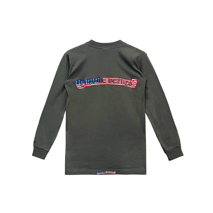 Chrome Hearts Archive Scroll Script Long Sleeve T-Shirt - SHENGLI ROAD MARKET