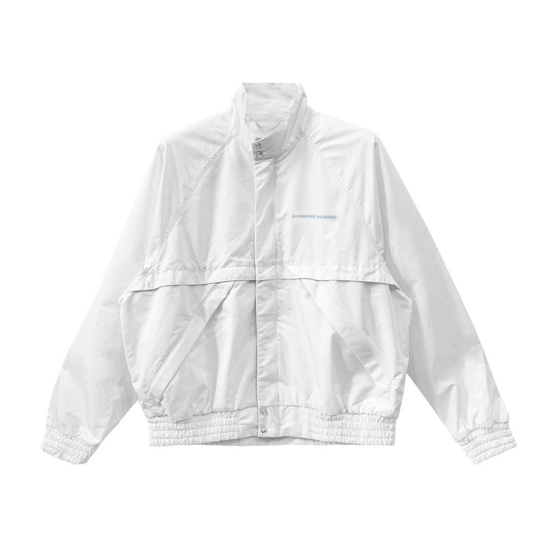 Chrome Hearts Art Basel VIC Exclusive Nylon White TrackSuit - SHENGLI ROAD MARKET