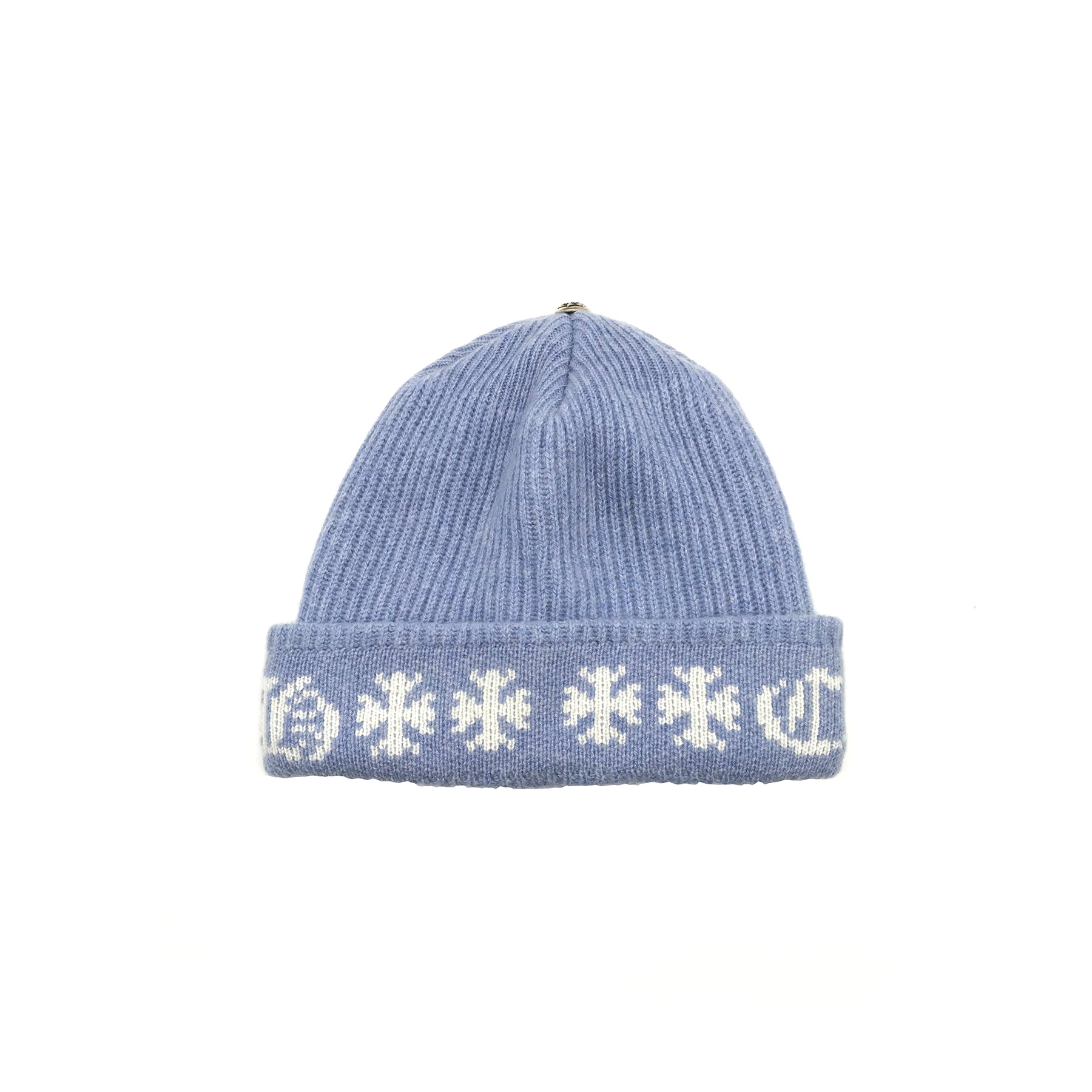 Chrome Hearts Aspen Exclusive Cashmere Blue Beanie - SRM – SHENGLI