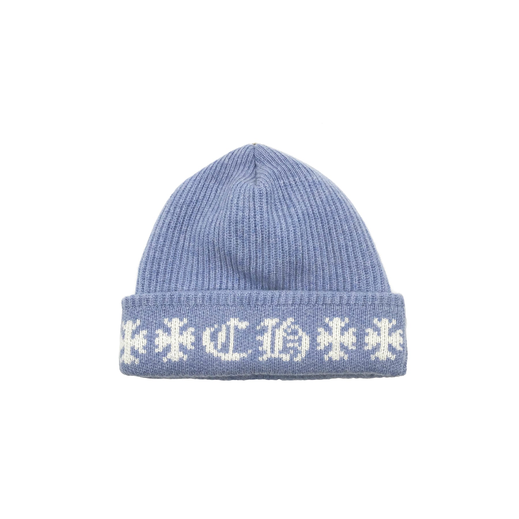 Chrome Hearts Aspen Exclusive Cashmere Blue Beanie - SRM – SHENGLI