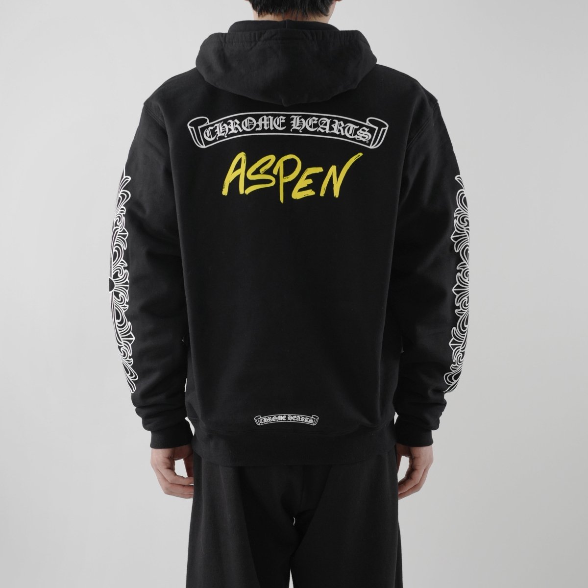 Chrome Hearts Aspen Exclusive Floral Sleeve Zip Up Hoodie - SHENGLI ROAD MARKET