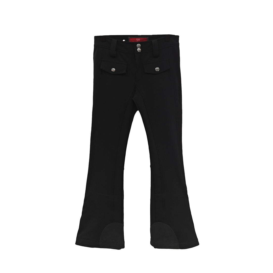 Chrome Hearts Authier Silver Buttons Ski Pants - SHENGLI ROAD MARKET
