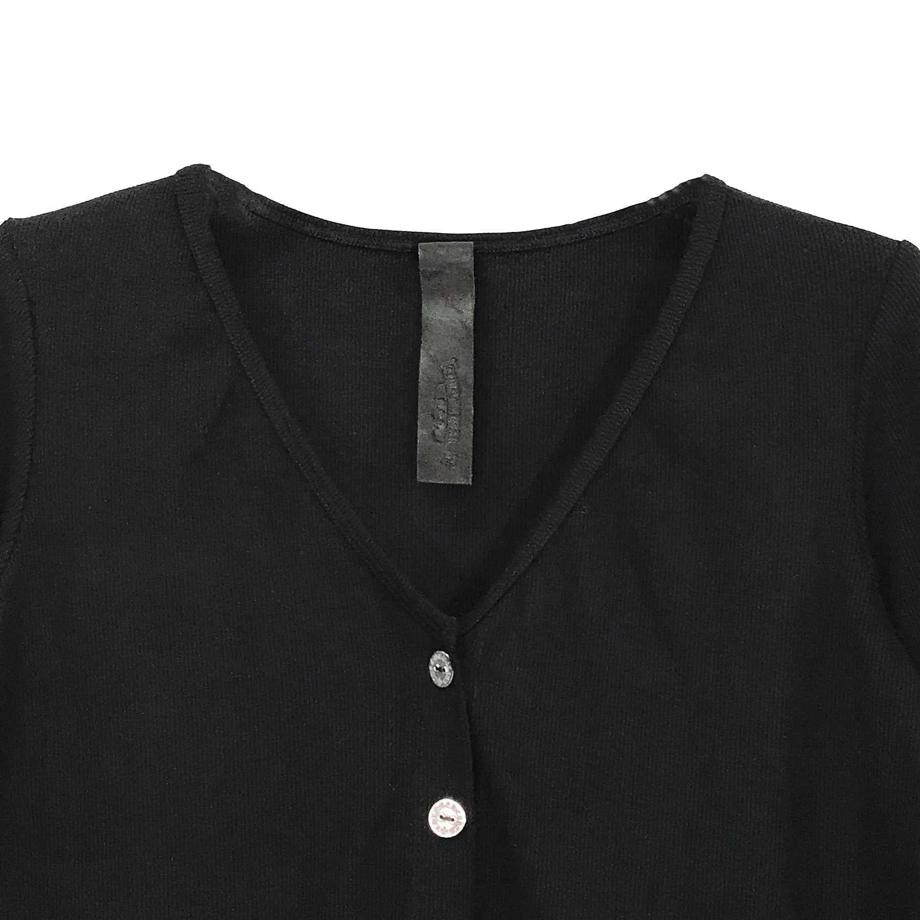 Chrome Hearts Bad Seed Black Dagger Cropped Cardigan - SRM