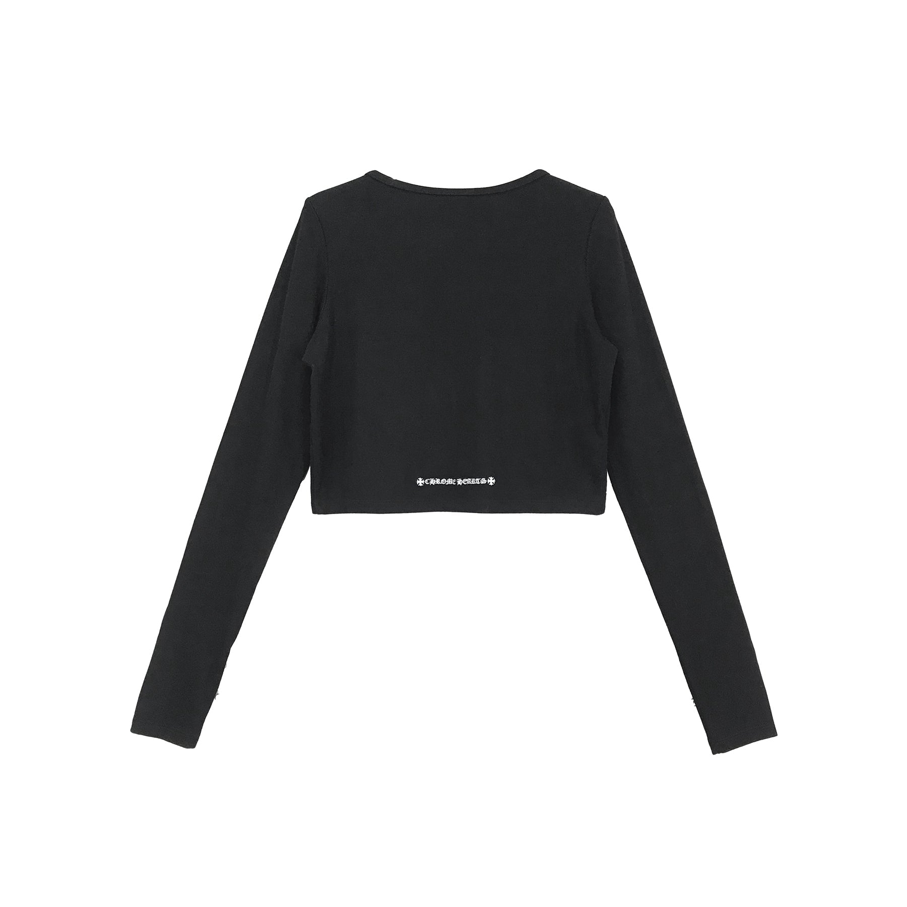 Chrome Hearts Bad Seed Black Dagger Cropped Cardigan - SRM