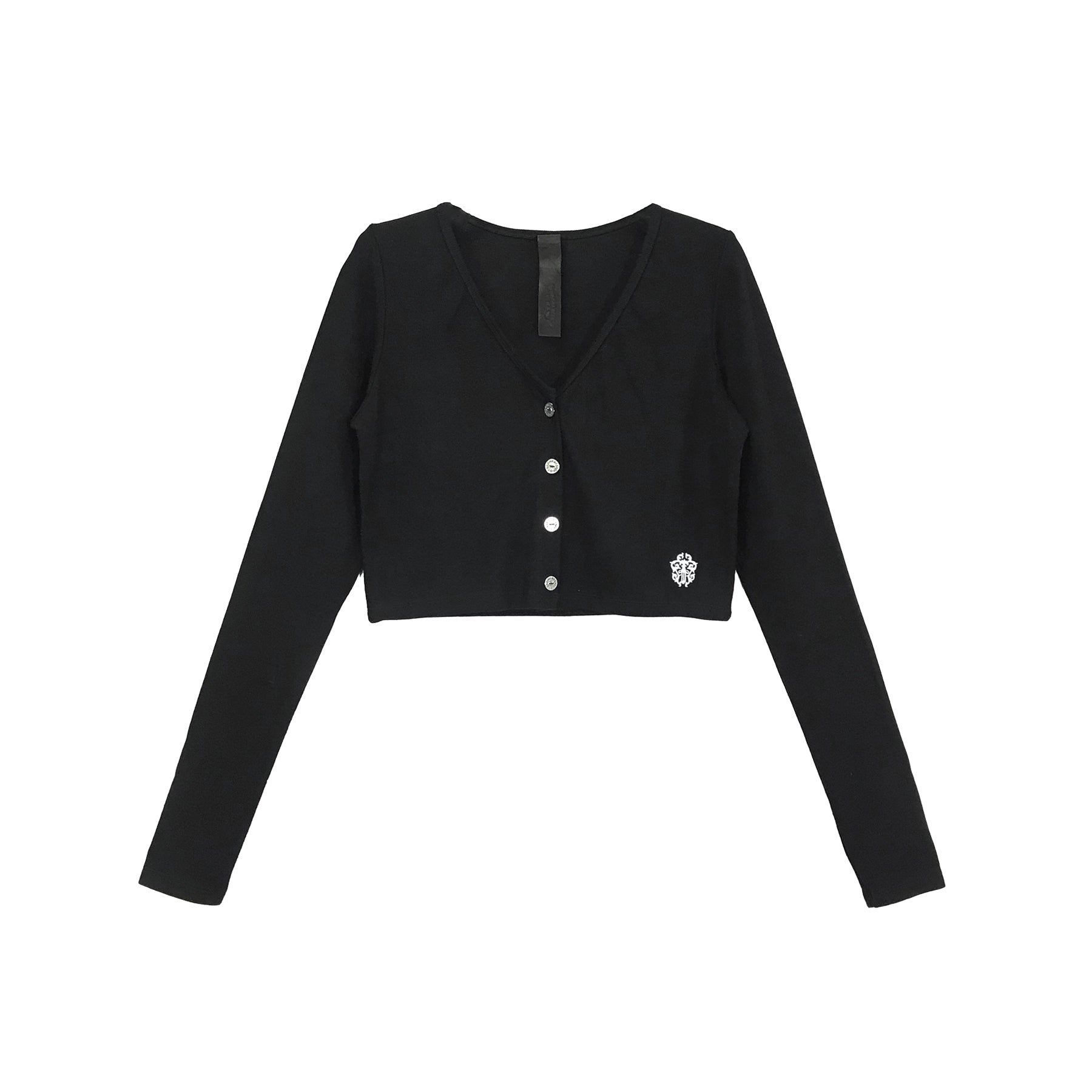 Chrome Hearts Bad Seed Black Dagger Cropped Cardigan - SRM