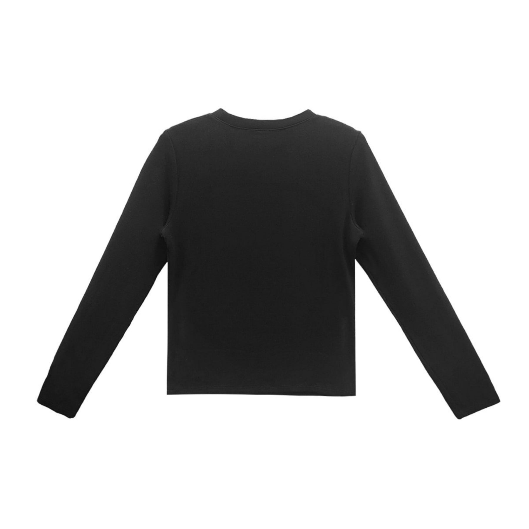Chrome Hearts Bad Seed CH Embroidered Black Long Sleeve Tee - SRM