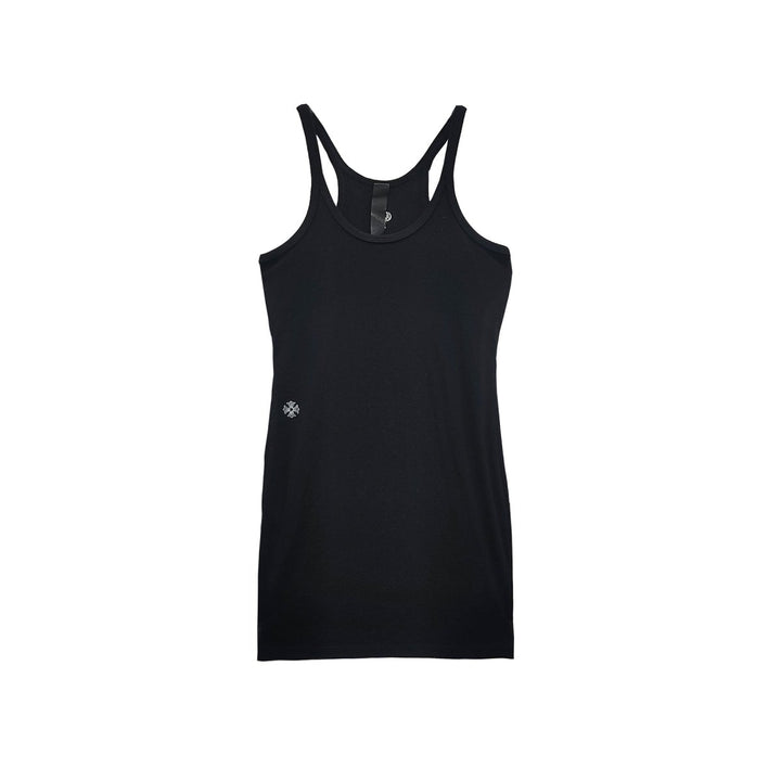 Chrome Hearts Bad Seed CH Embroidered Black Tank Top Dress - SHENGLI ROAD MARKET