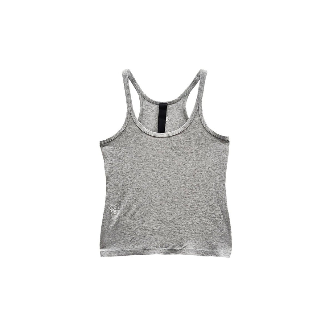 Chrome Hearts Bad Seed CH Embroidered Grey Mini Tank Top - SHENGLI ROAD MARKET