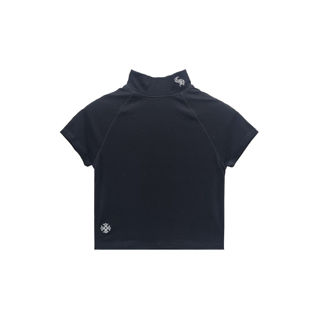 Chrome Hearts Bad Seed Short Sleeve Mock Neck T-Shirt - SHENGLI ROAD MARKET