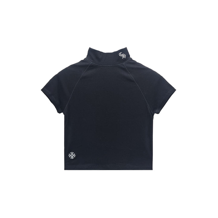 Chrome Hearts Bad Seed Short Sleeve Mock Neck T-Shirt - SHENGLI ROAD MARKET