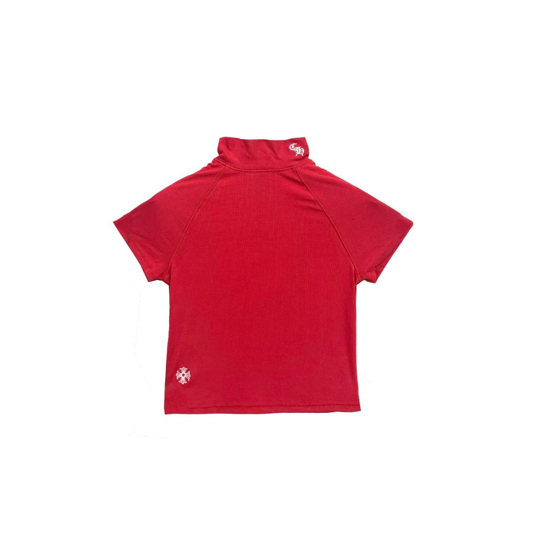 Chrome Hearts Bad Seed Short Sleeve Mock Neck T-Shirt - SHENGLI ROAD MARKET