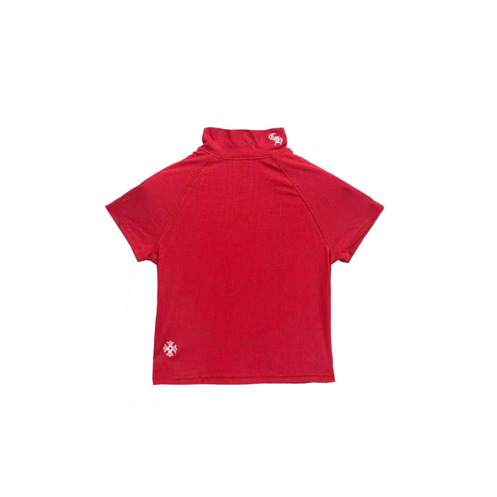 Chrome Hearts Bad Seed Short Sleeve Mock Neck T-Shirt - SHENGLI ROAD MARKET