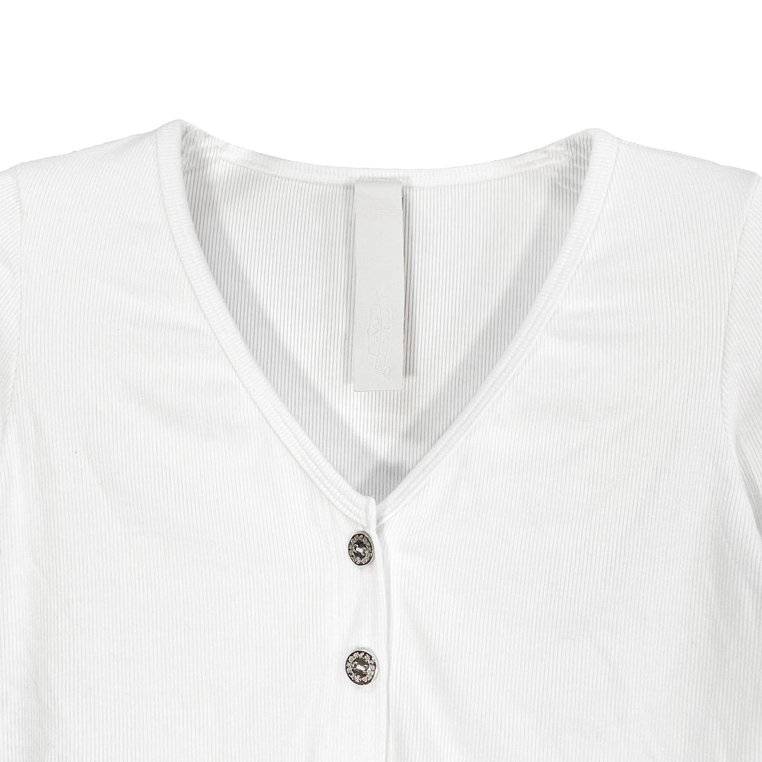 Chrome Hearts Bad Seed White Dagger Cropped Cardigan - SHENGLI ROAD MARKET