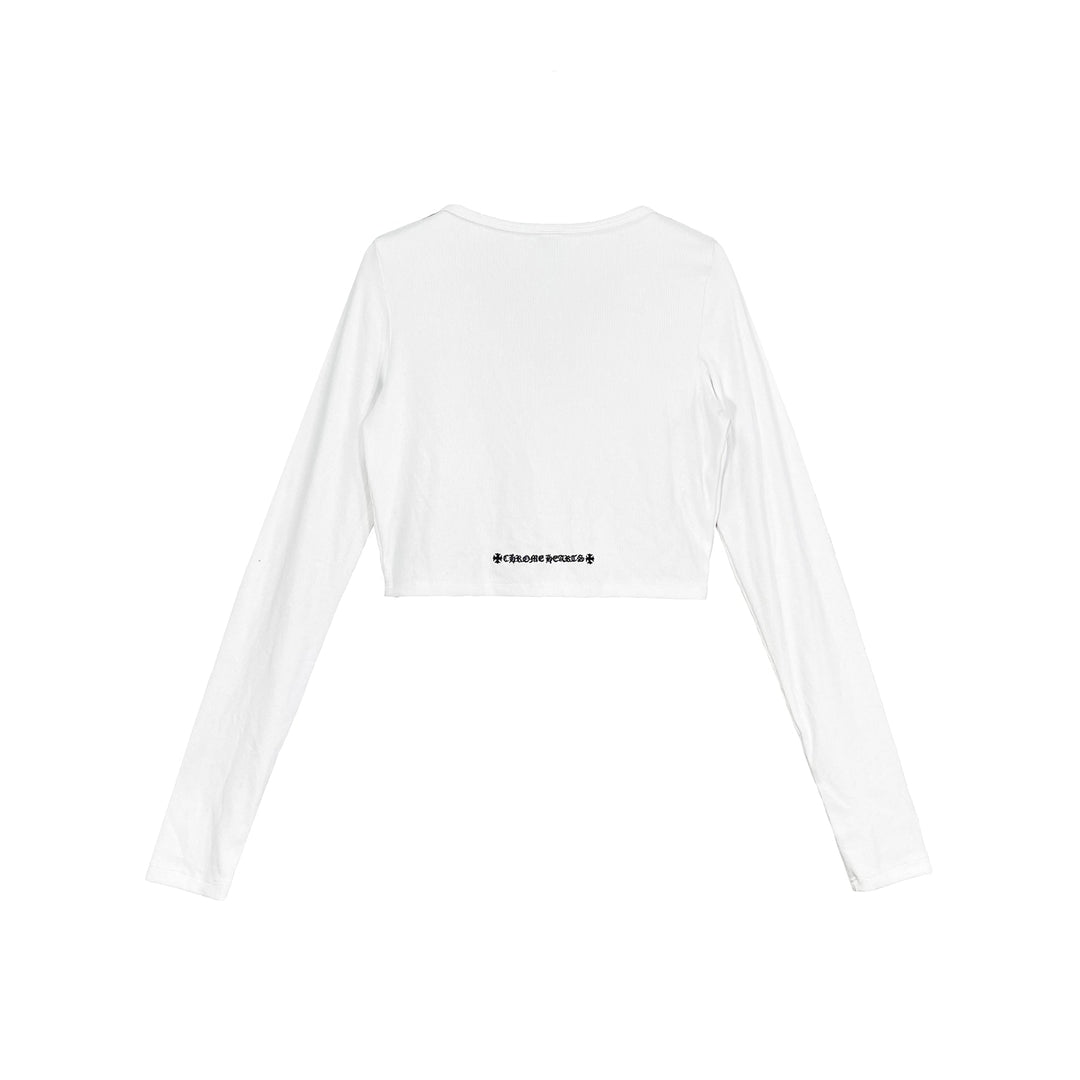 Chrome Hearts Bad Seed White Dagger Cropped Cardigan - SHENGLI ROAD MARKET