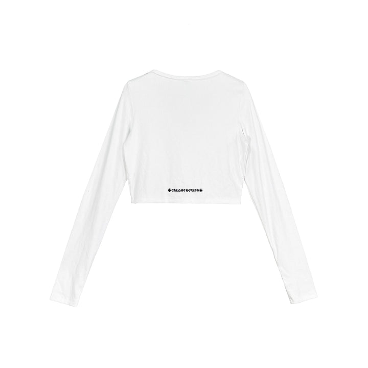 Chrome Hearts Bad Seed White Dagger Cropped Cardigan - SHENGLI ROAD MARKET