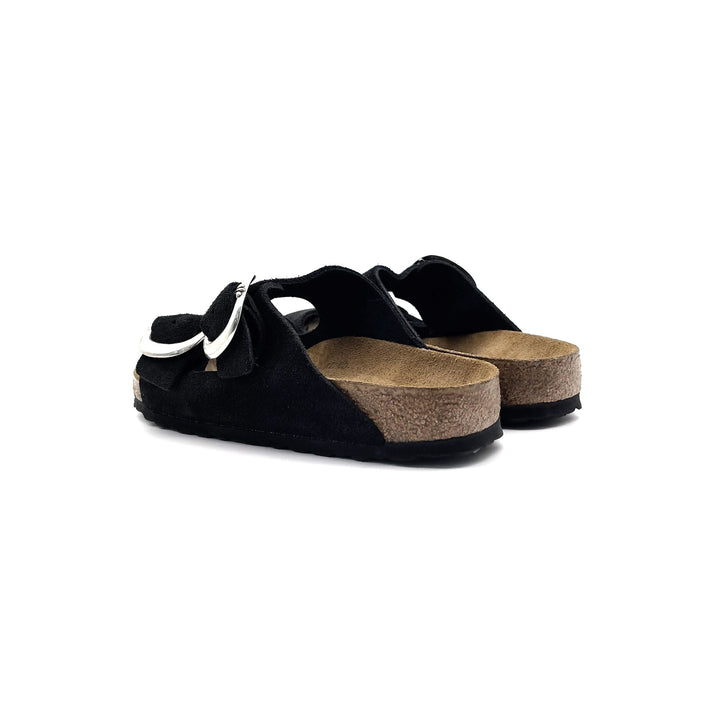 Chrome Hearts Birkenstock Arizona Gunslinger Leather Black Sandals - SHENGLI ROAD MARKET