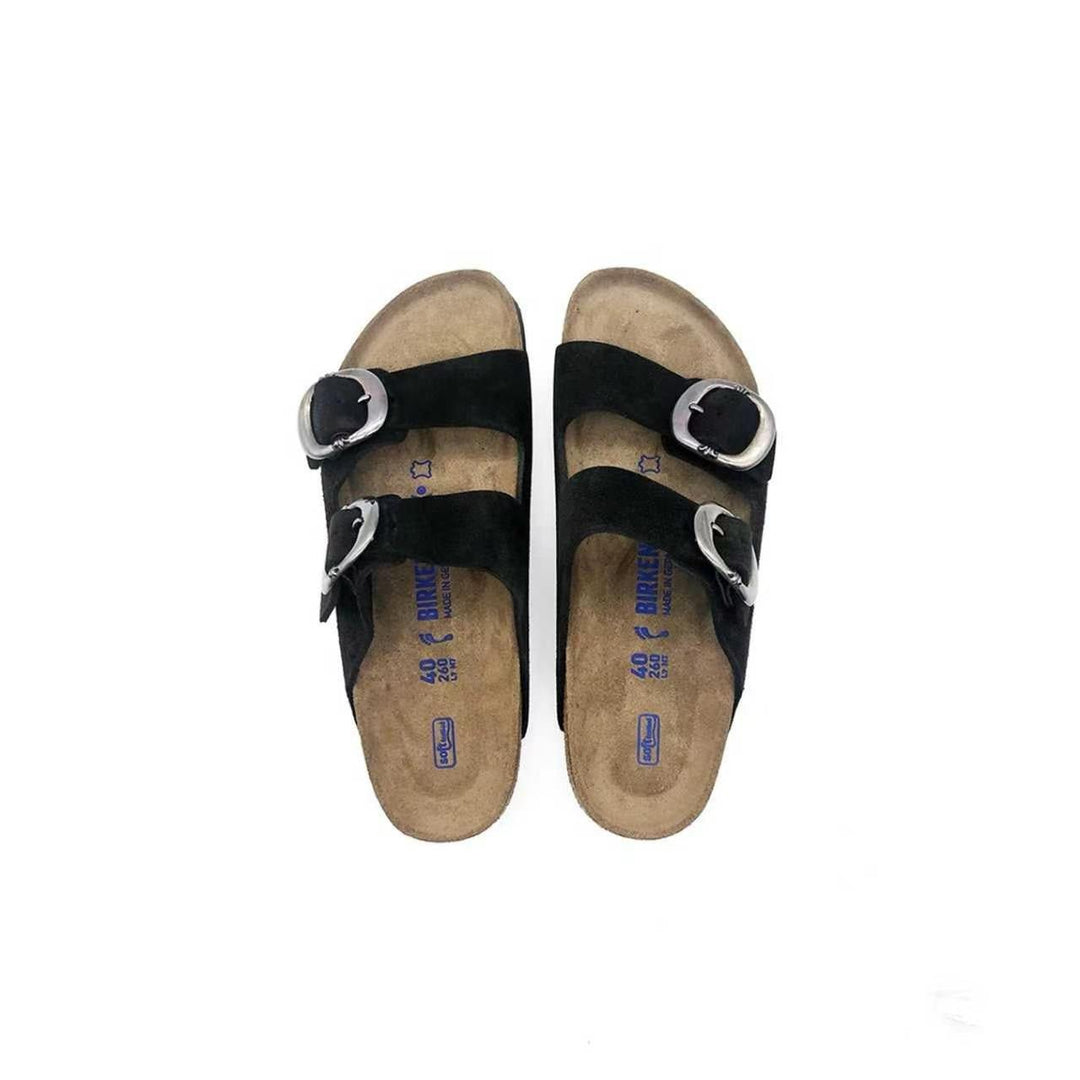 Chrome Hearts Birkenstock Black Sandals - SHENGLI ROAD MARKET