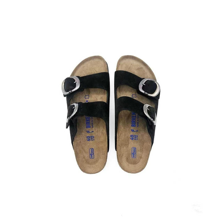 Chrome Hearts Birkenstock Black Sandals - SHENGLI ROAD MARKET