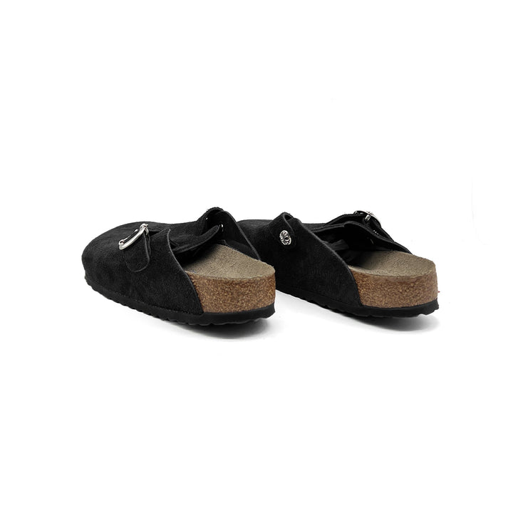 Chrome Hearts Birkenstock Boston Gunslinger Suede Mules - SHENGLI ROAD MARKET
