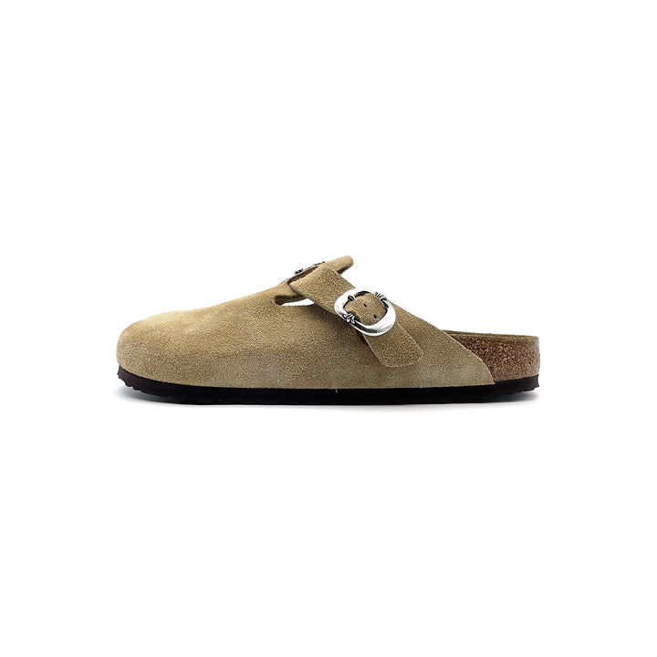 Chrome Hearts Birkenstock Boston Suede Sandals - SHENGLI ROAD MARKET