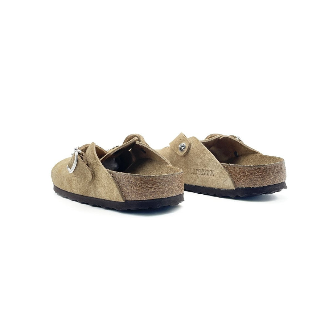 Chrome Hearts Birkenstock Boston Suede Sandals - SHENGLI ROAD MARKET