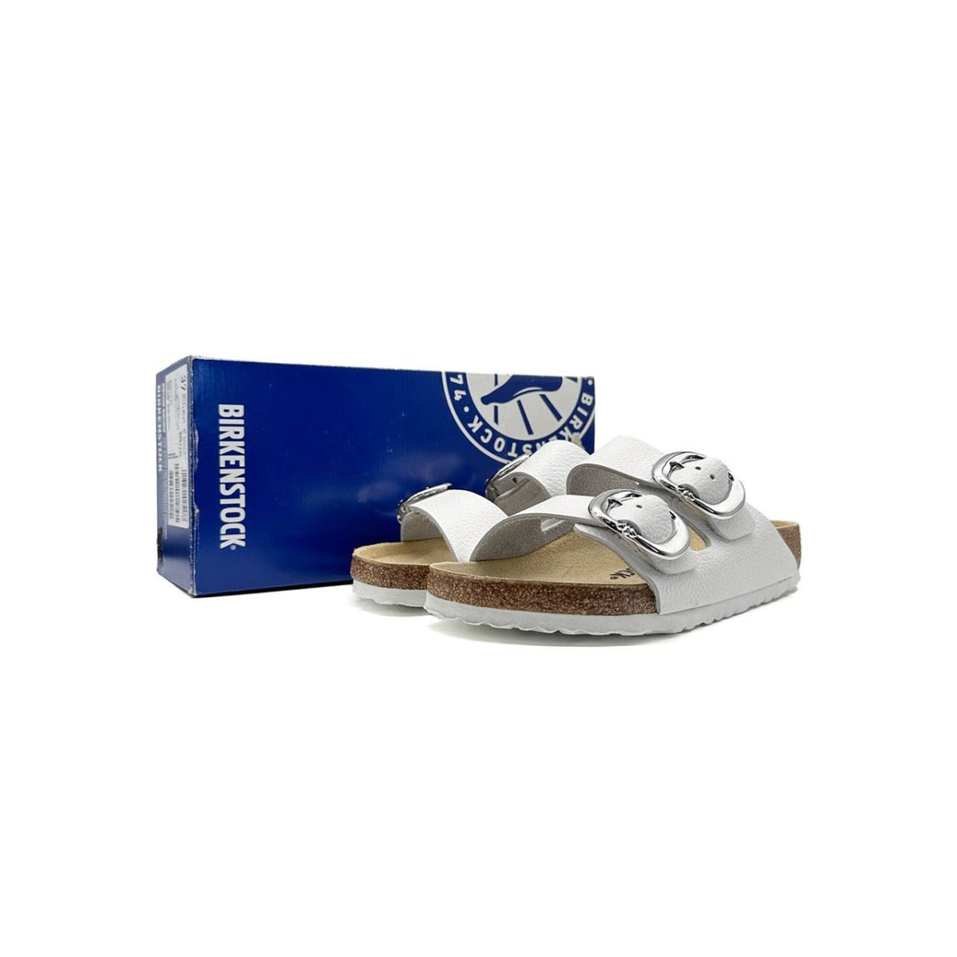 Chrome Hearts Birkenstock Silver Buckle Sandals - SHENGLI ROAD MARKET