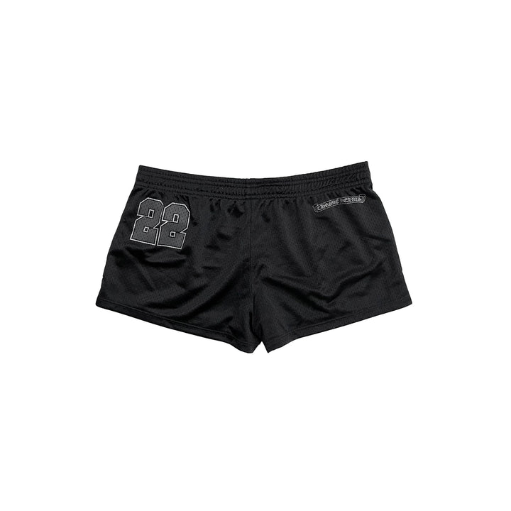 Chrome Hearts Black 22 CH Logo Mesh Shorts - SHENGLI ROAD MARKET