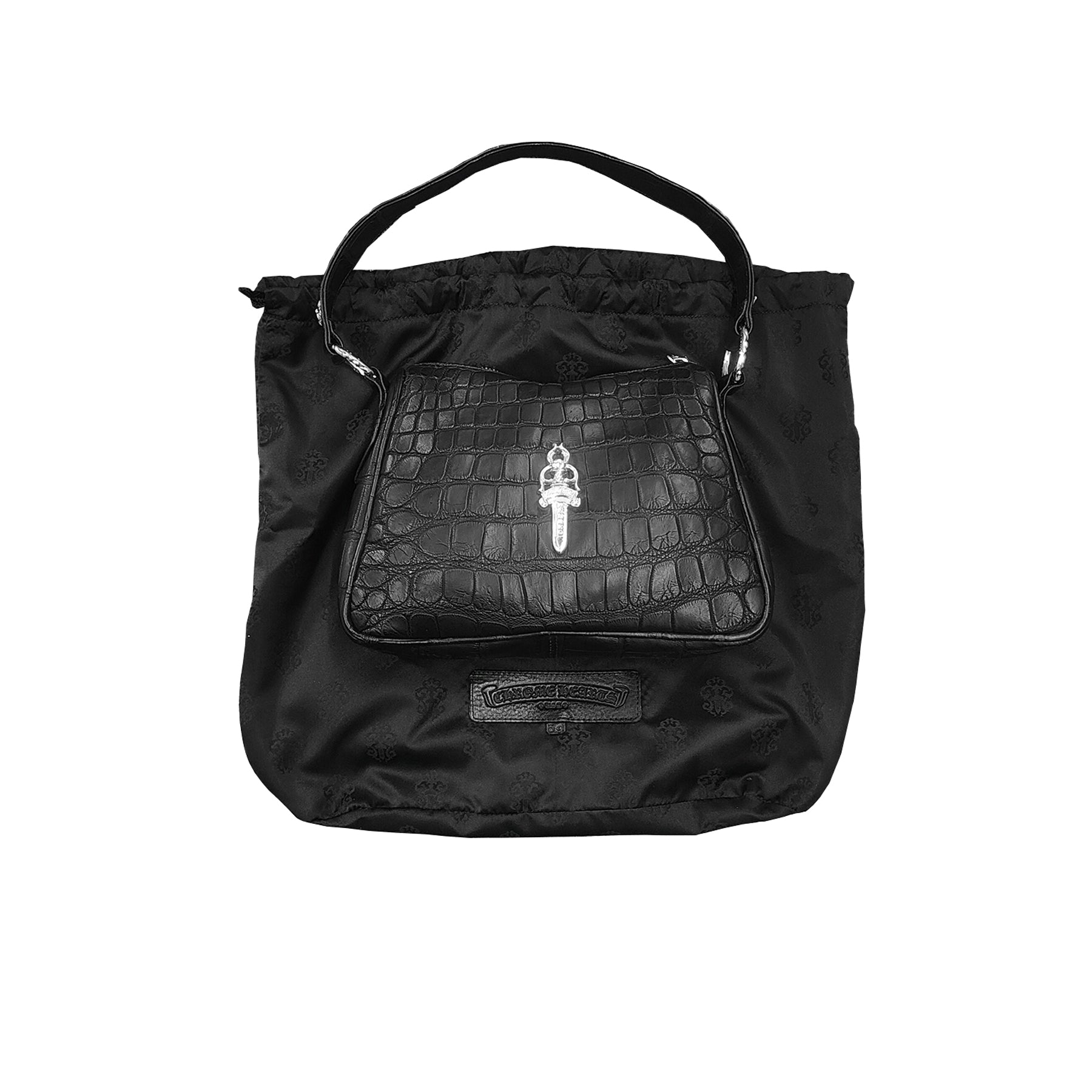 Chrome Hearts Black Alligator Leather Nugget Bag - SRM – SHENGLI