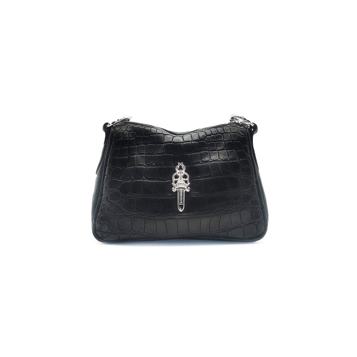 Chrome Hearts Black Alligator Leather Nugget Bag - SHENGLI ROAD MARKET