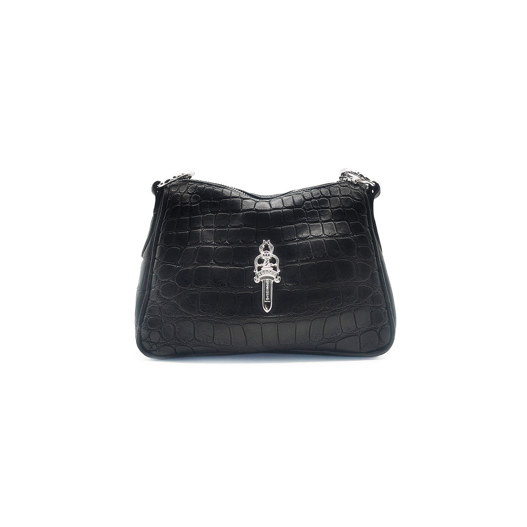 Chrome Hearts Black Alligator Leather Nugget Bag - SRM – SHENGLI