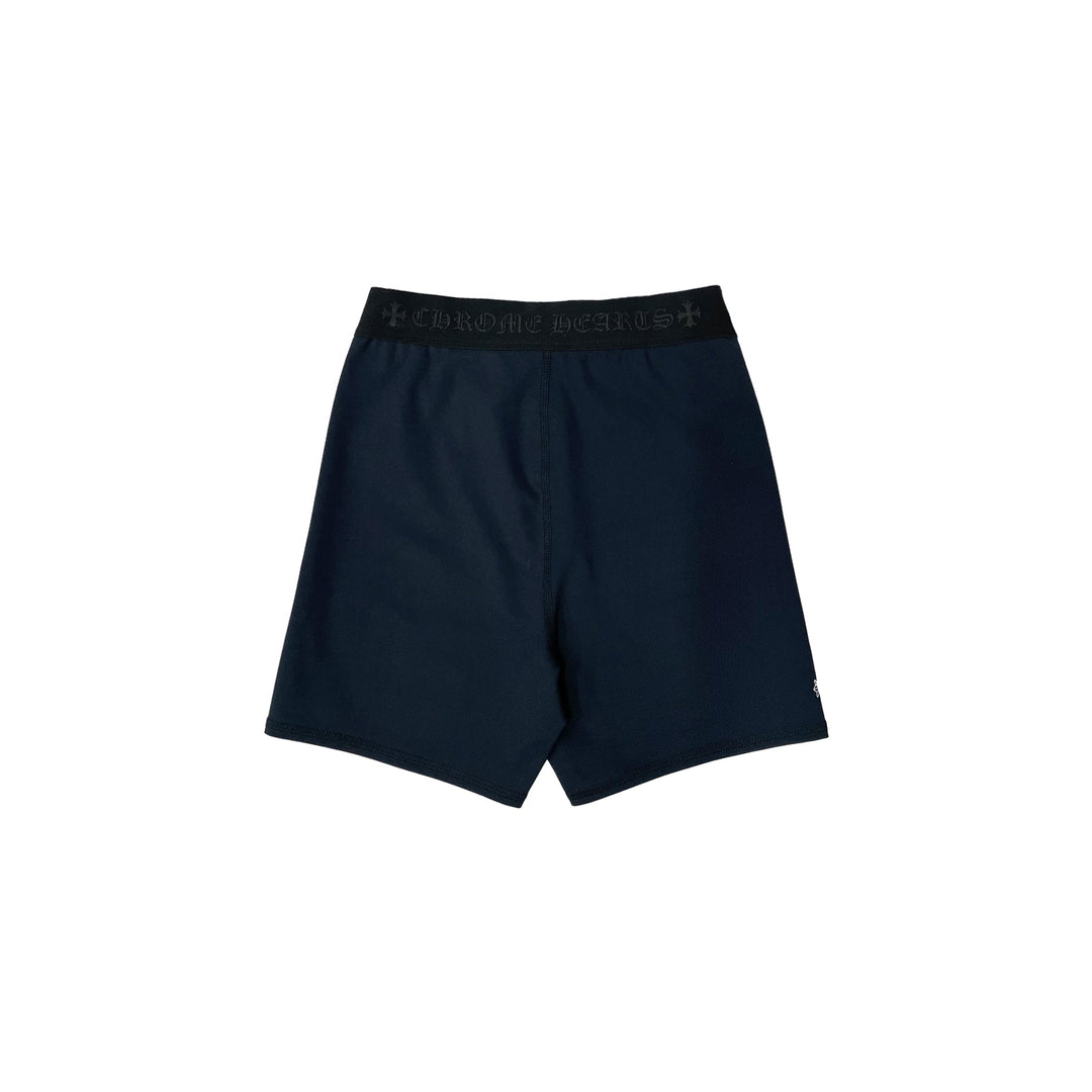 Chrome Hearts Black CH Logo Yoga Wear Sports Shorts - SHENGLI ROAD MARKET