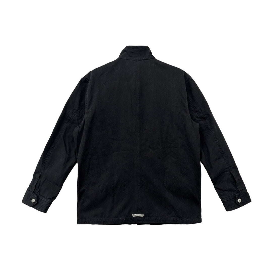 Chrome Hearts 블랙 체리 밤 밀리터리 블루종 M65 재킷