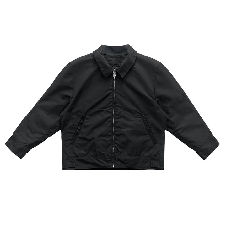 Chrome Hearts Black Cross Nylon Utility Zip Shirt - SHENGLI ROAD MARKET