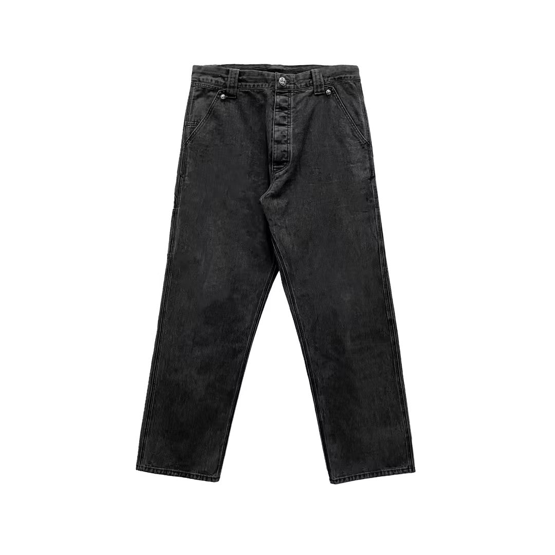 Chrome Hearts Black Gray Cargo Pants - SHENGLI ROAD MARKET