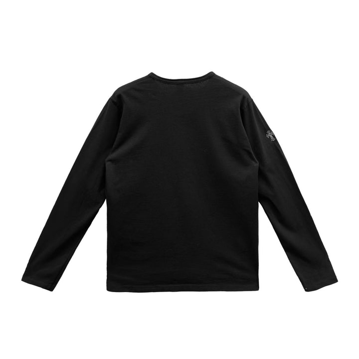 Chrome Hearts Black GRP Pocket Runic Long Sleeves Tee - SHENGLI ROAD MARKET