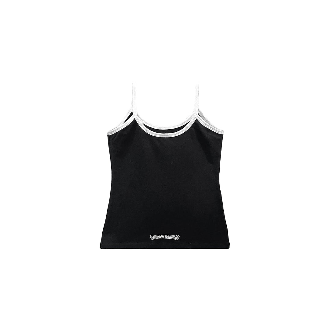 Chrome Hearts Black Horseshoe Logo Tank top - SHENGLI ROAD MARKET