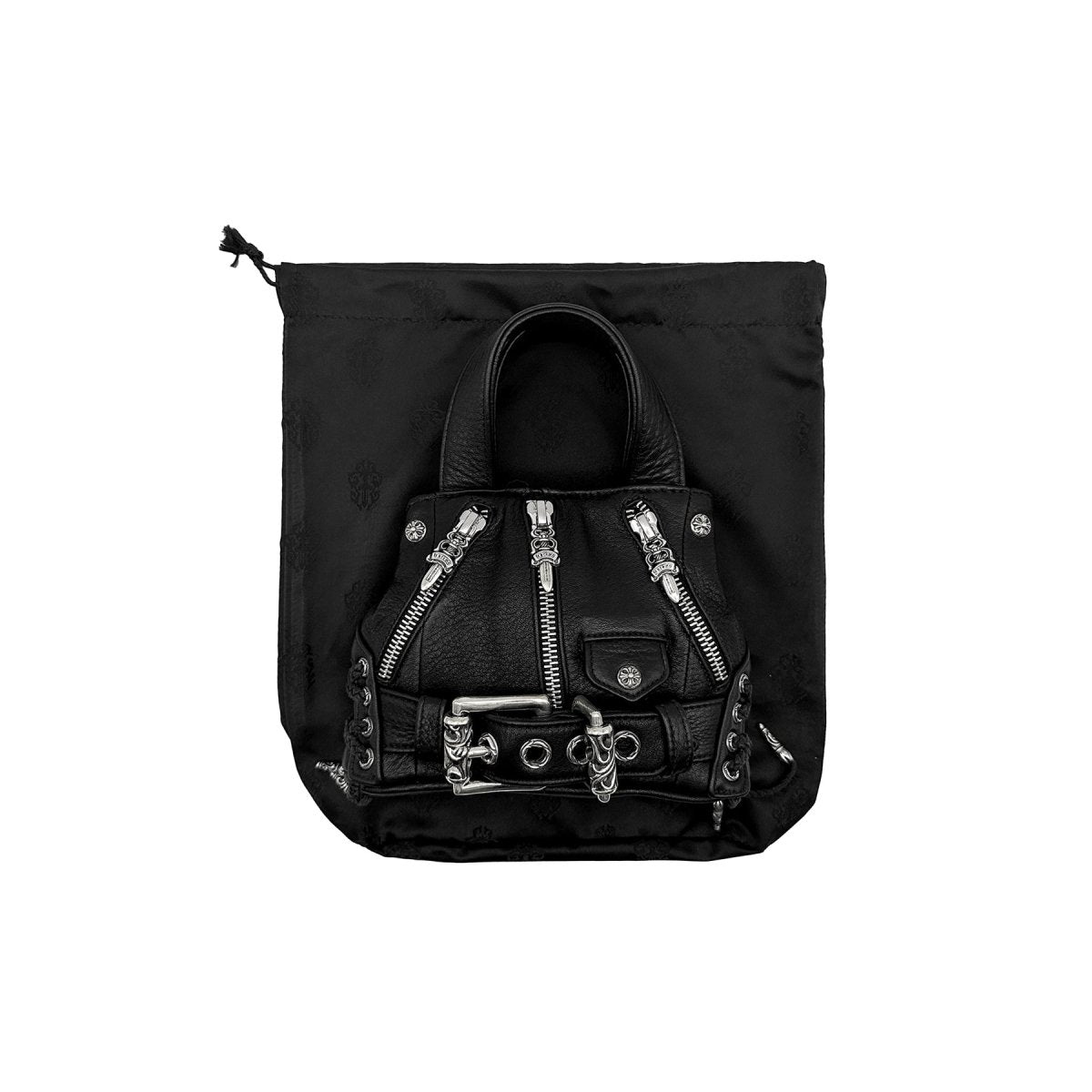 Chrome Hearts Black JJ Dean Mini Bag - SHENGLI ROAD MARKET