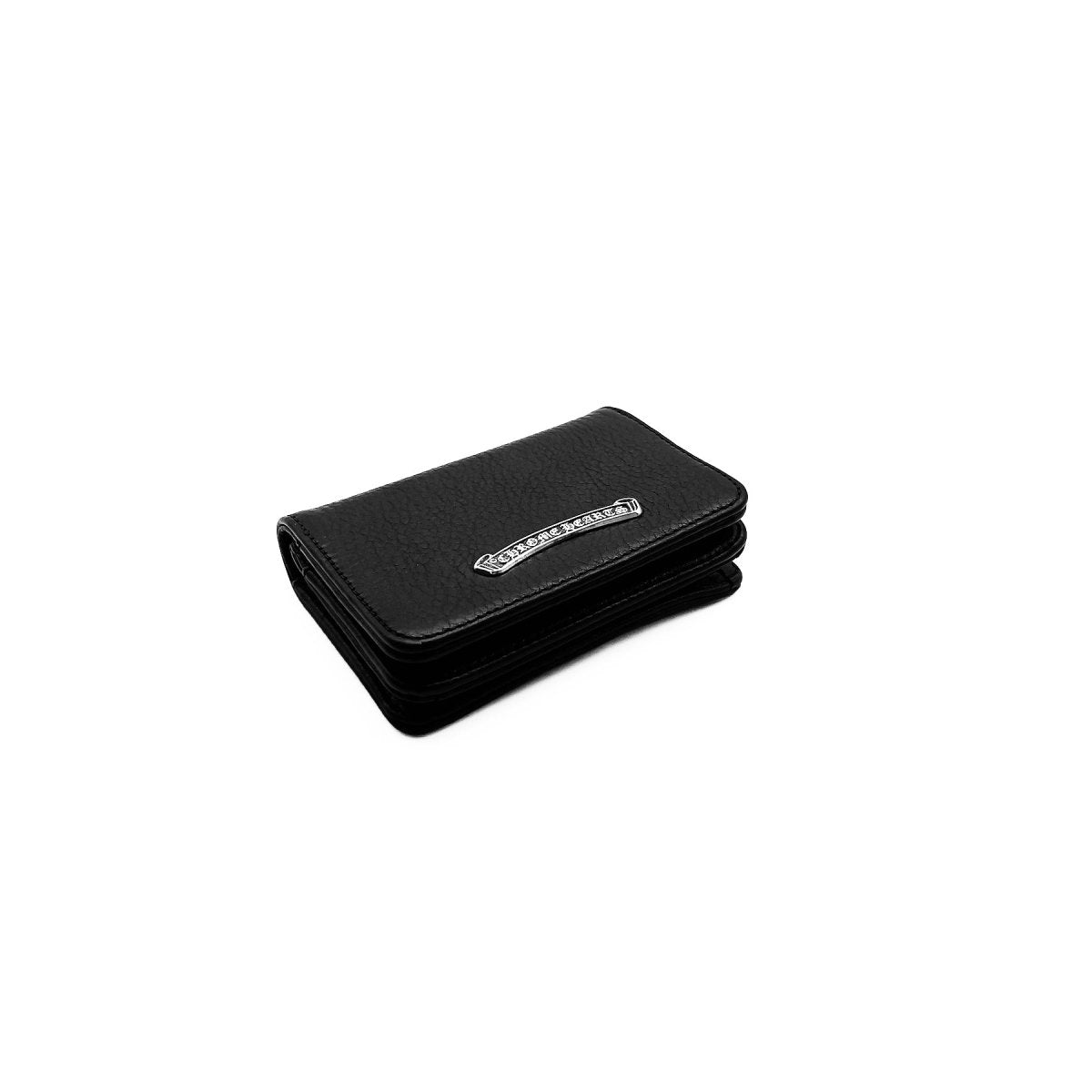 Chrome Hearts Black Leather Card Holder - SRM – SHENGLI ROAD