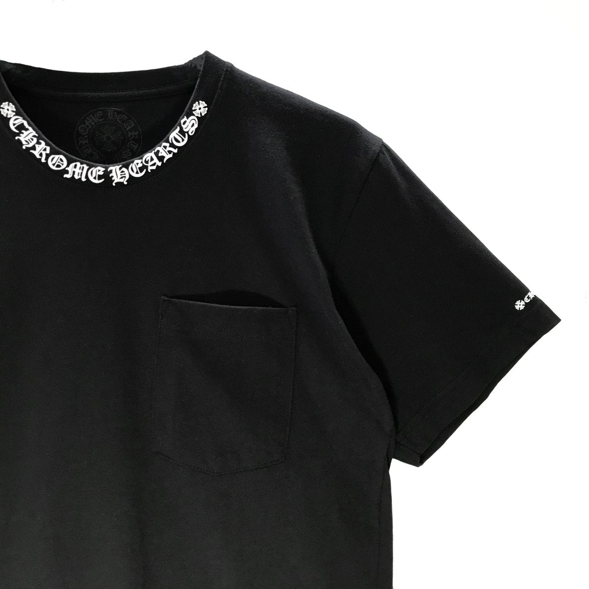 Chrome Hearts Neck Logo Short Sleeve Tee - SRM – SHENGLI