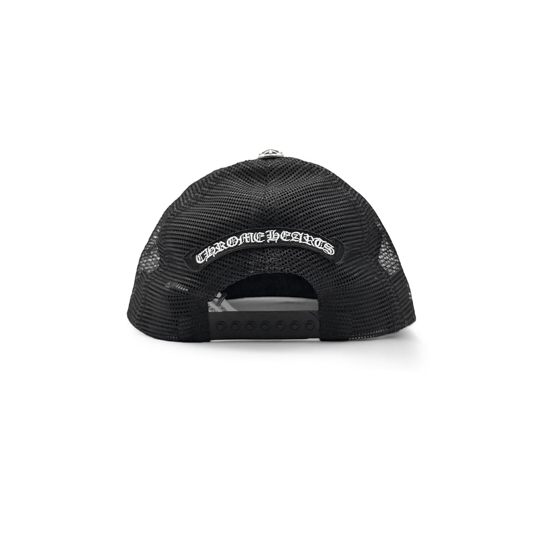 Chrome Hearts Black Patch Triple Cross Baseball Cap - SHENGLI ROAD MARKET