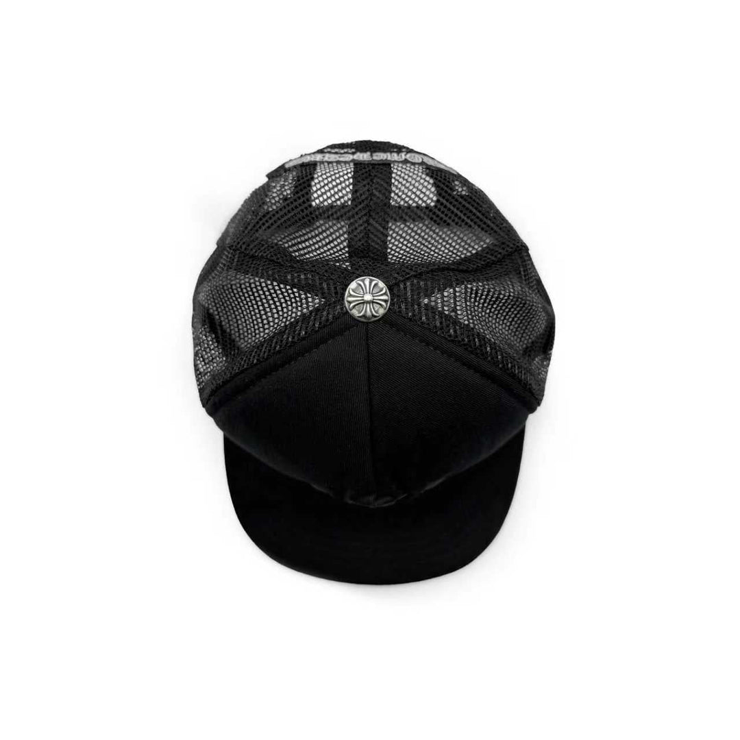Chrome Hearts Black Patch Triple Cross Baseball Cap - SHENGLI ROAD MARKET