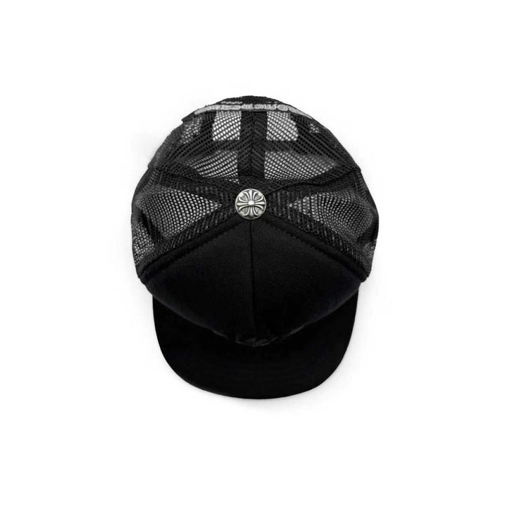 Chrome Hearts Black Patch Triple Cross Baseball Cap - SHENGLI ROAD MARKET