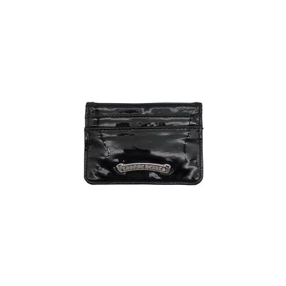 Chrome Hearts Black Patent Silver Studs Cardholder - SHENGLI ROAD MARKET