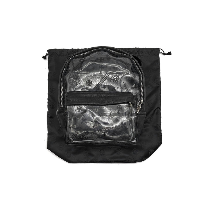 Chrome Hearts Black PVC Backpack - SHENGLI ROAD MARKET