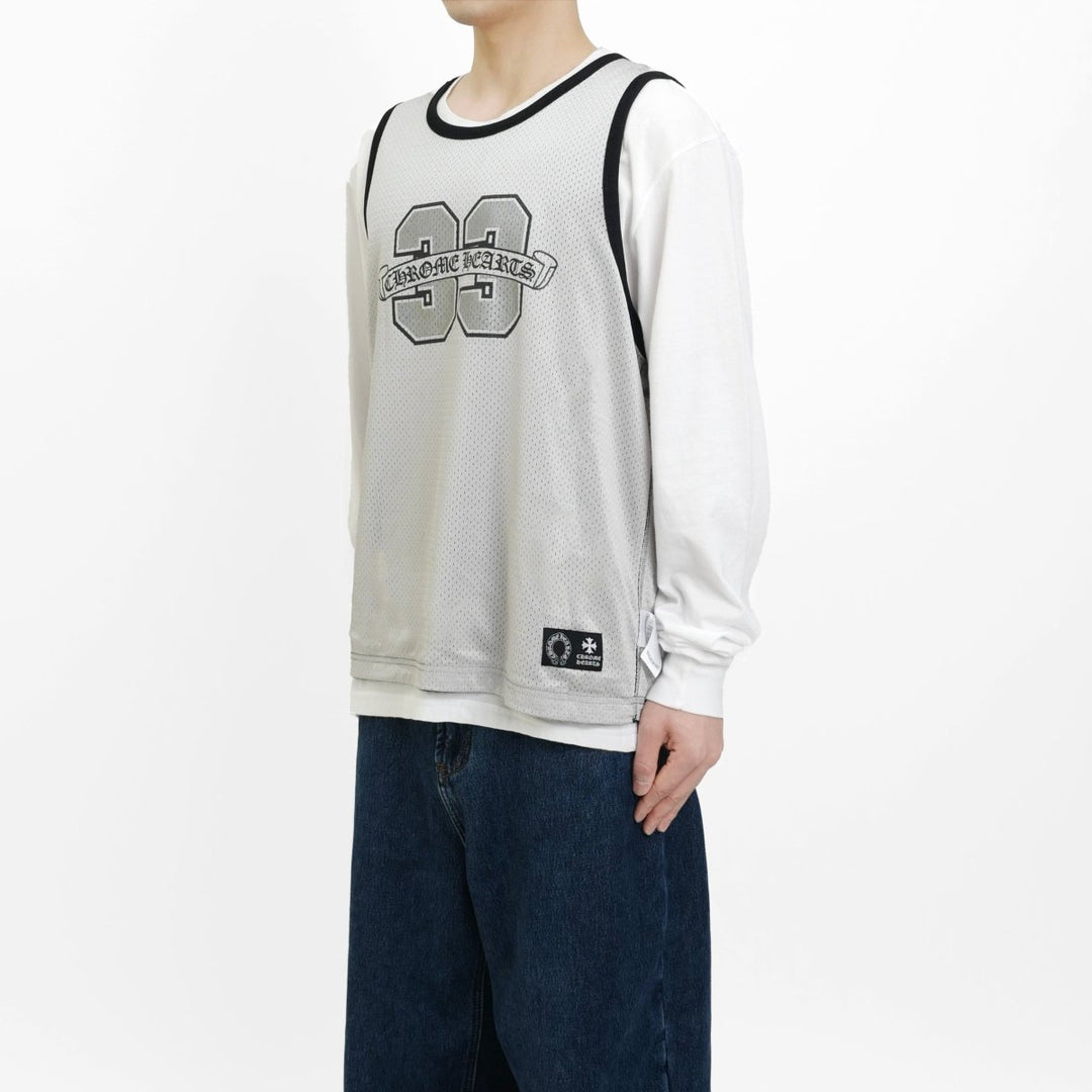 Chrome Hearts Black Reversible Jersy - SHENGLI ROAD MARKET