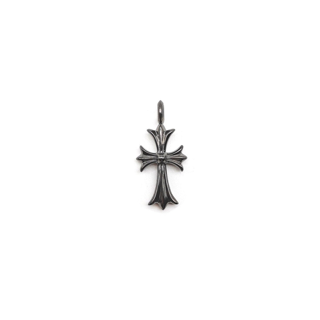 Chrome Hearts Black Rhodium Silver Cross Pendant - SHENGLI ROAD MARKET