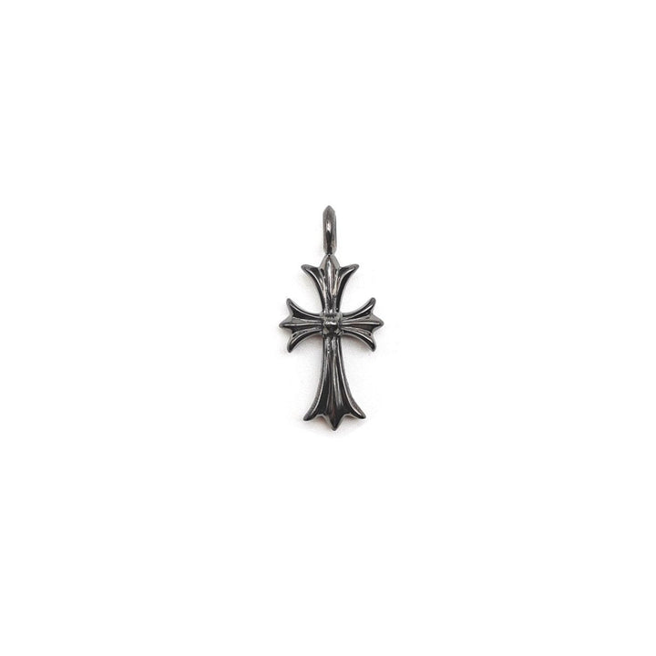 Chrome Hearts Black Rhodium Silver Cross Pendant - SHENGLI ROAD MARKET
